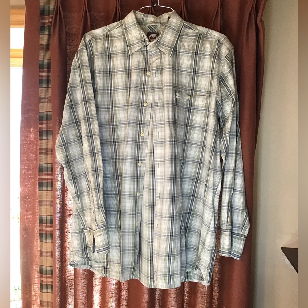 NWOT Timberland Long Sleeve Casual Button Down Shirt in L